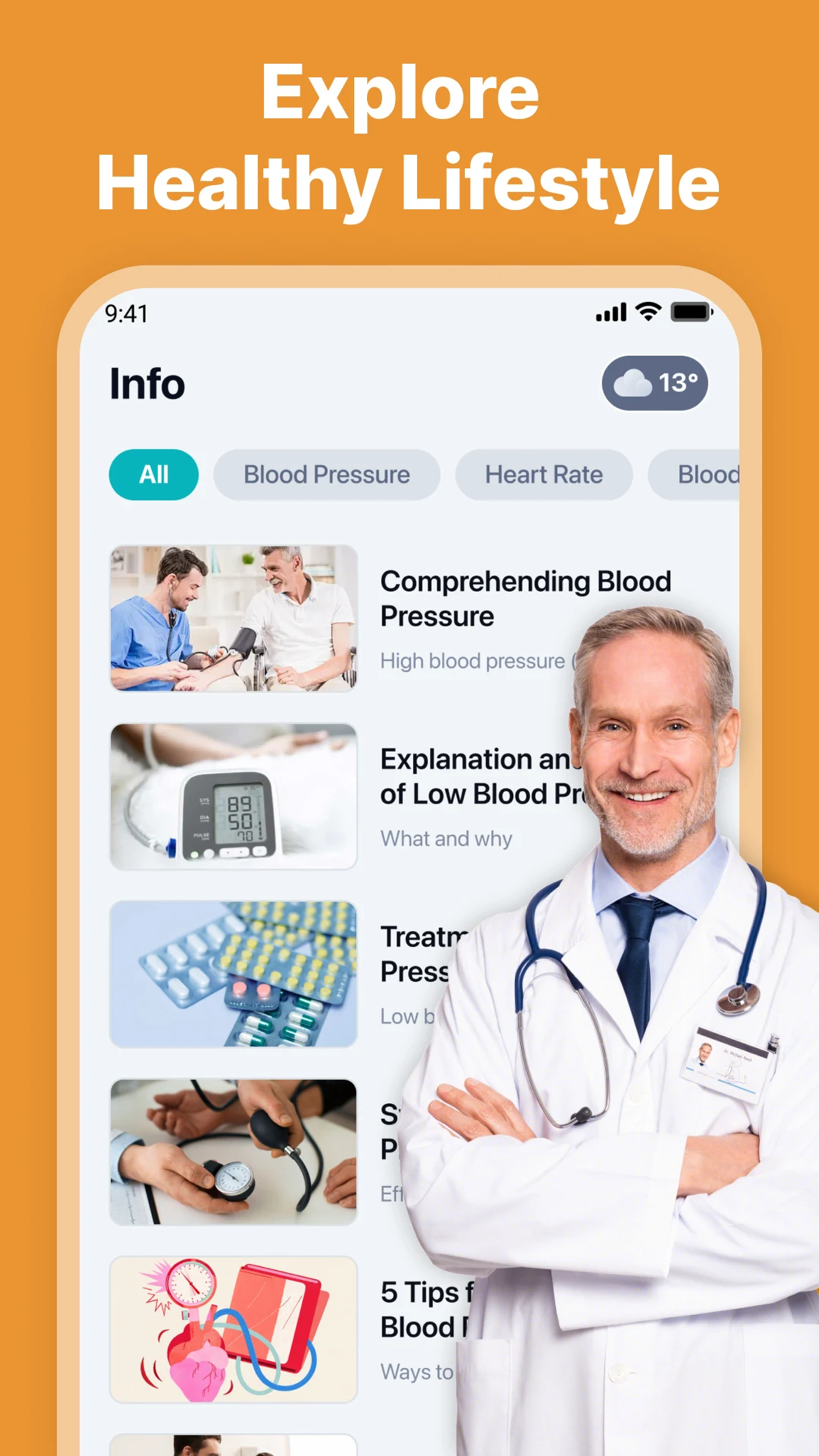 Blood Pressure Tracker screenshot